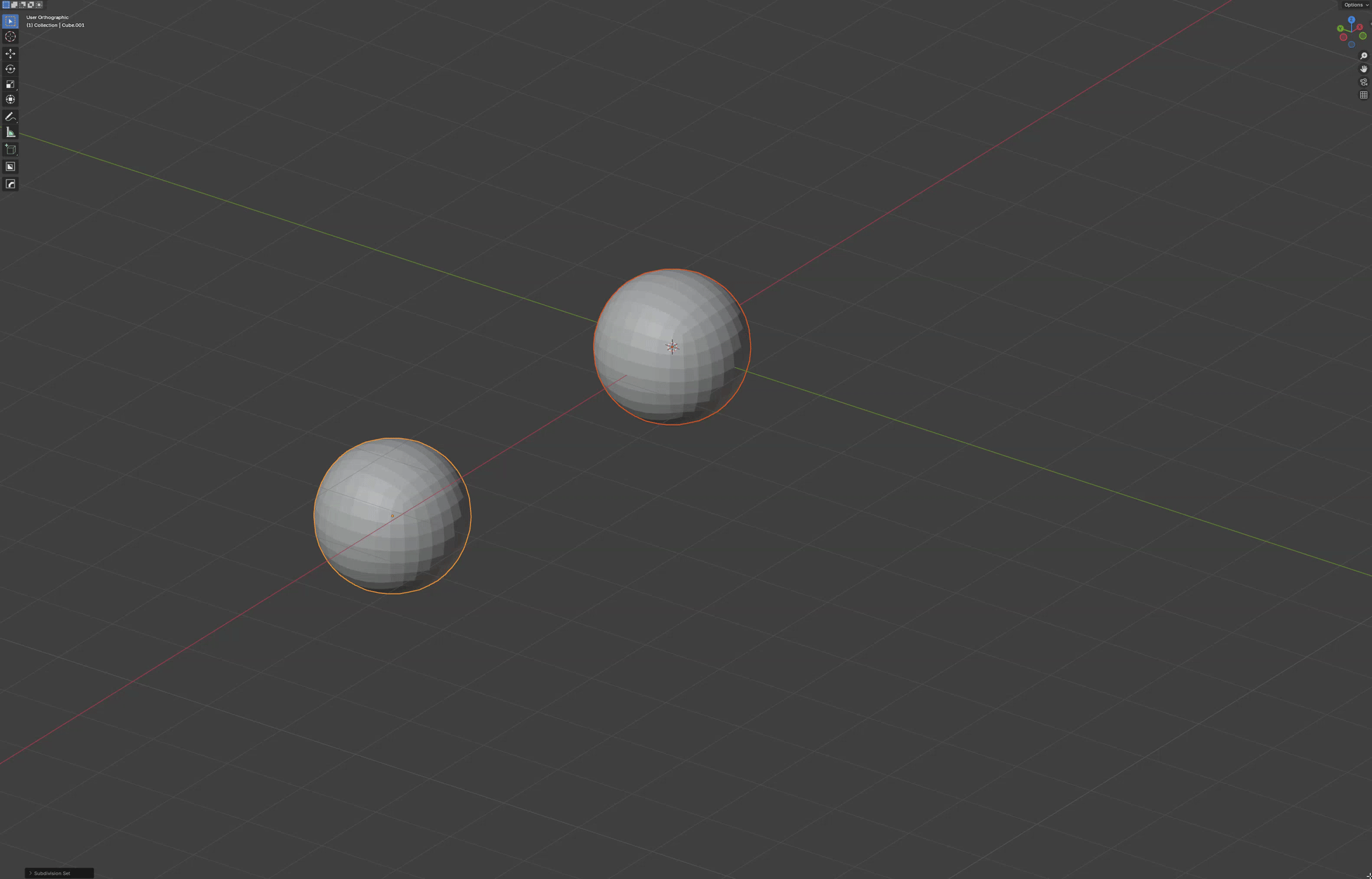 Paint selection mode demo